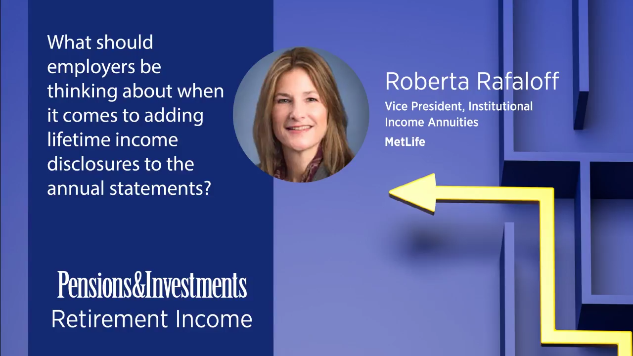 Lifetime Income Disclosures