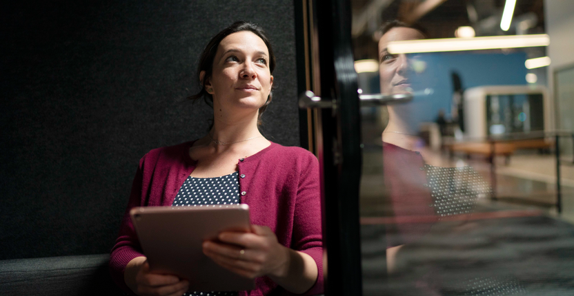 Small Business Owner Holding a Meeting