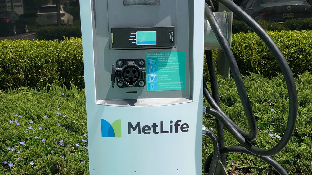 MetLife Charging station
