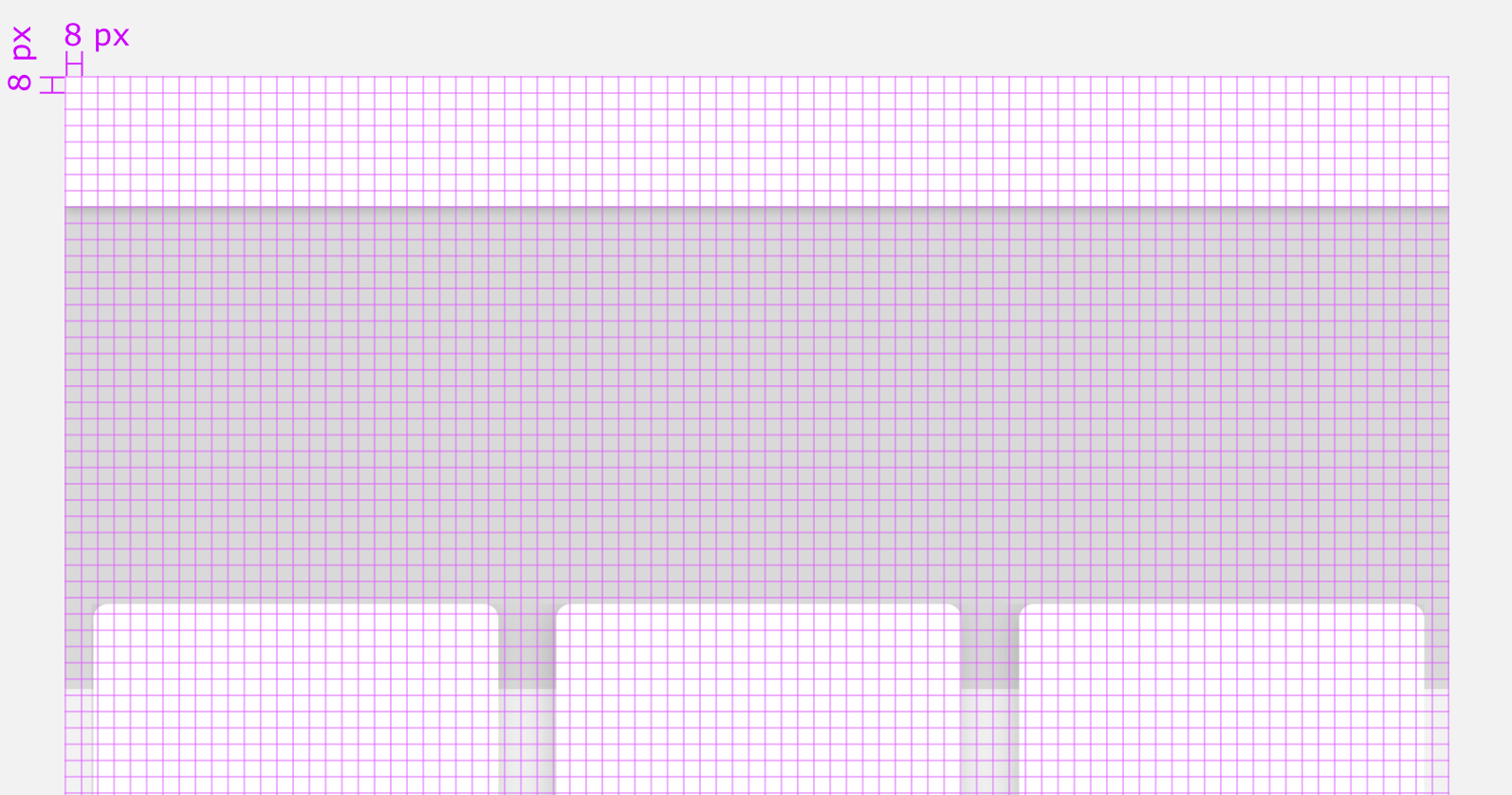 8px base grid