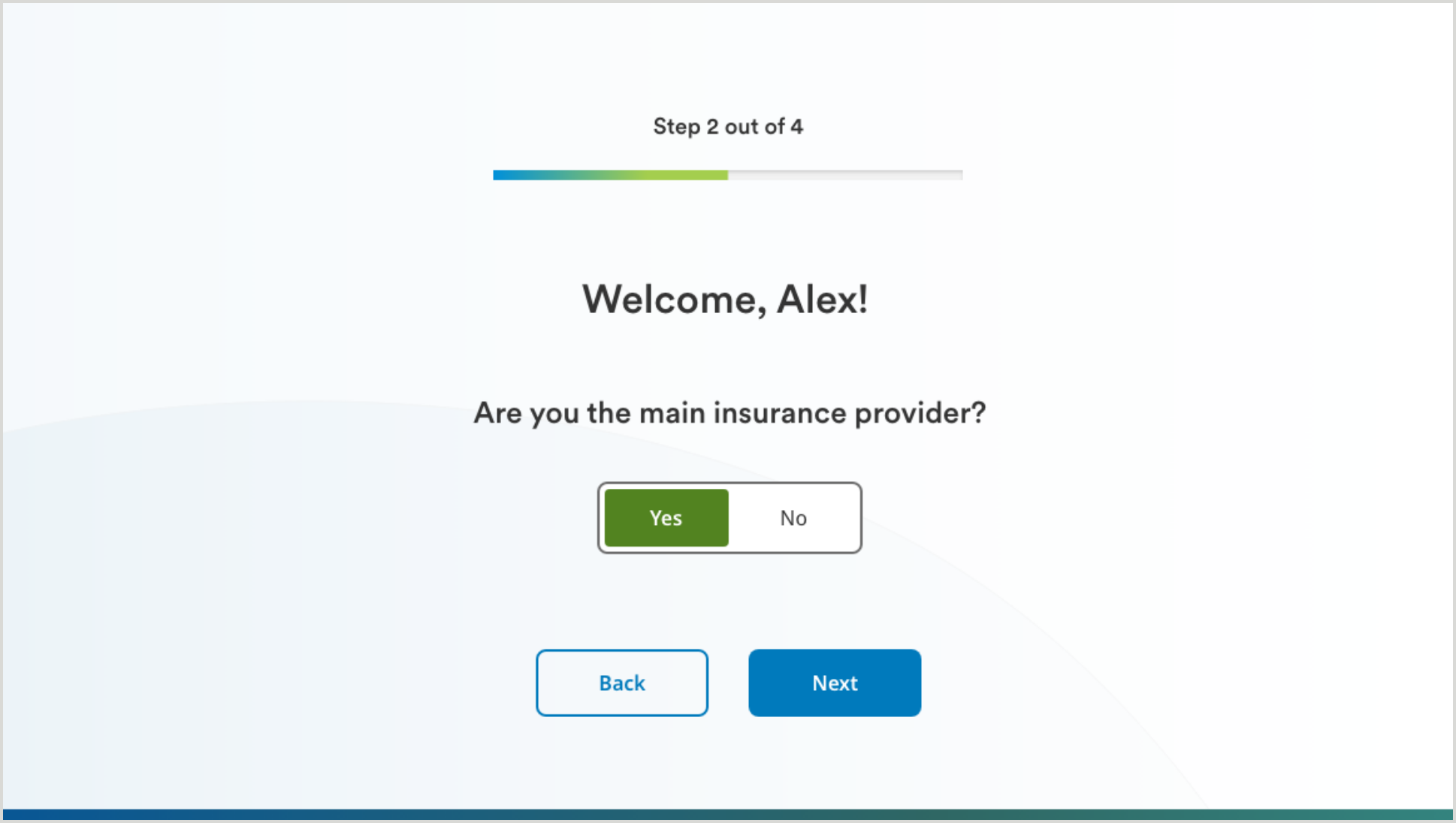 Conversational UI